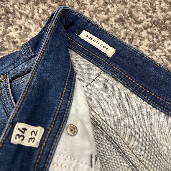 Jack & Jones Distressed Blue Jean - Picture 7 of 10